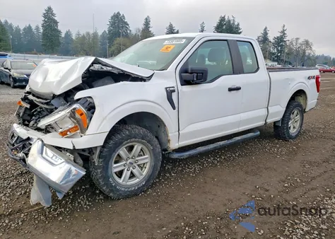 2021 Ford F150 Super Cab from USA, damaged, VIN 1FTEX1EP0MFA09331